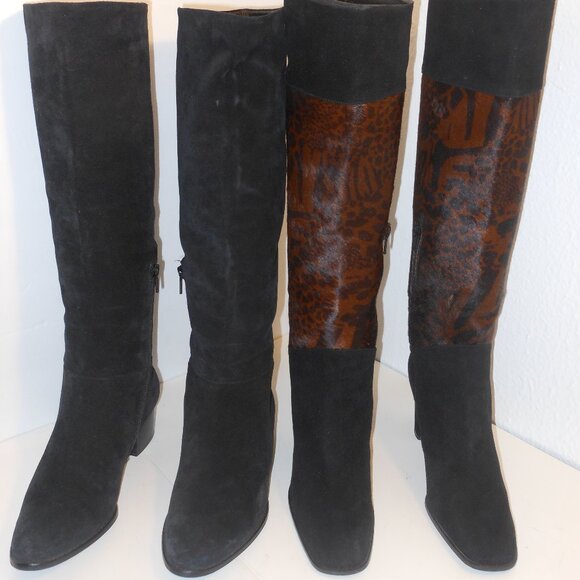 PAUL GREEN AND STUART WEITZMAN KNEE-HIGH BOOT LOT SIZE 7.5 MEDIUM - Picture 3 of 16
